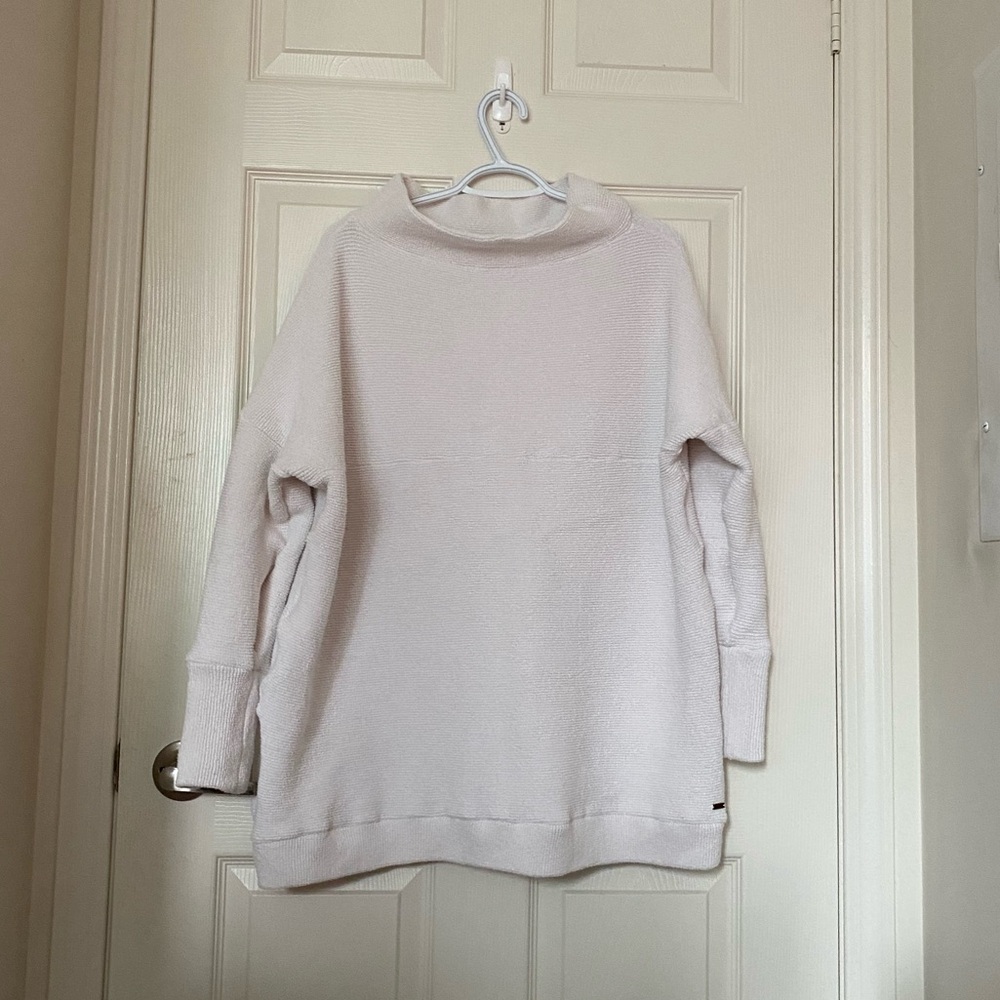 O’Neil Oversized Cotton Terry Tunic Sweater - Picture 12 of 15